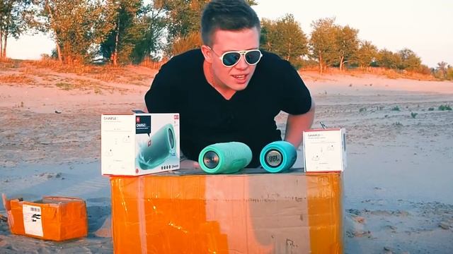 JBL Charge 3 за 1 800 РУБЛЕЙ против ОРИГИНАЛА за 8 500 РУБЛЕЙ - Посылка из Китая смотреть онлайн