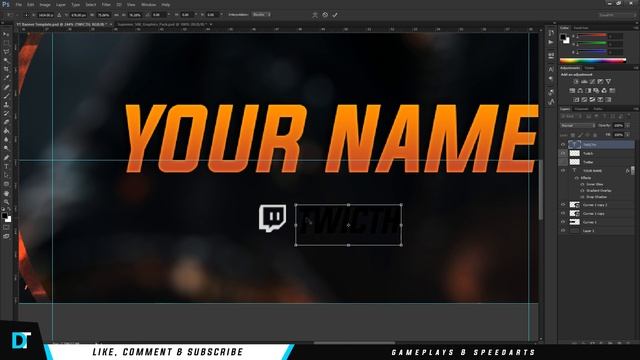 FREE Youtube Gaming Banner Template | +DOWNLOAD | Photoshop CS6, CC смотреть онлайн