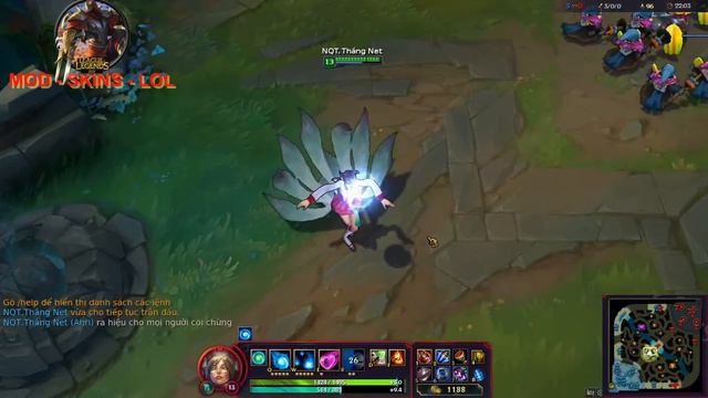 Mod skin Ahri Han Trieu смотреть онлайн