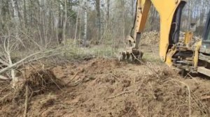 Для чего нужны грабли на экскаватор погрузчик