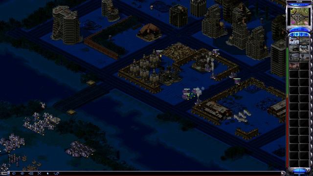 Red Alert 2 CNC Smart AI - Too easy! (3 vs 1) смотреть онлайн