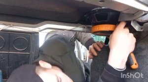 замена штатных динамиков в задней полке в  ваз 2110 на DL Audio Raven 200