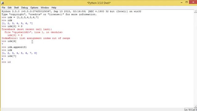 Python - 23 - Lists Append смотреть онлайн