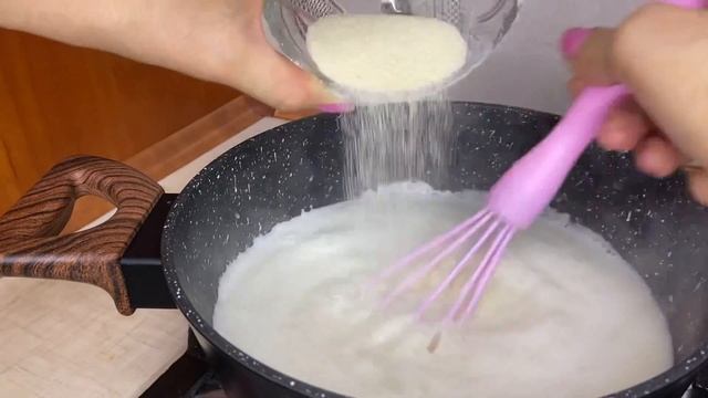 Торт ПТИЧЬЕ МОЛОКО с манкой! Бюджетный вариант! ЭТО ТАК ВКУСНО!