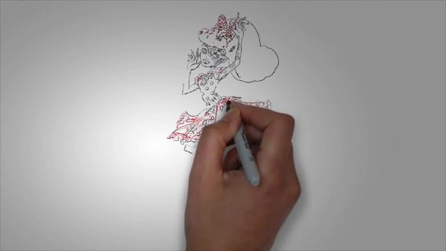 Нарисованные картинки монстер хай. КАК карандашом НАРИСОВАТЬ МОНСТЕР ХАЙ смотреть онлайн