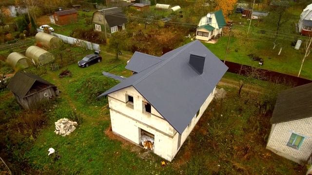 Переделка кровли в Садовом товариществе Пеленг смотреть онлайн