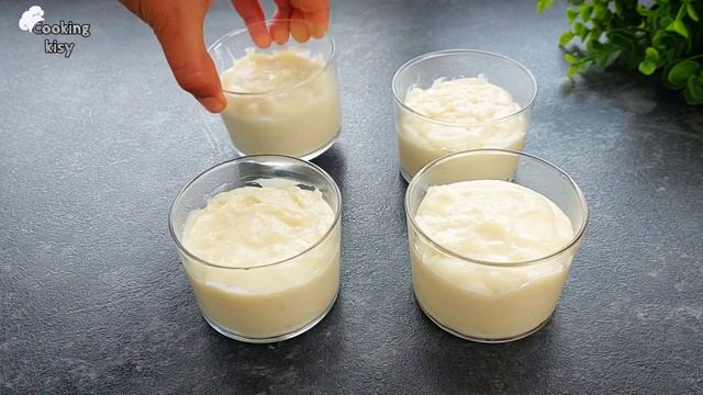 Postre En 10 Minutos ‼️Rápido Y Delicioso! Sin Horno❗️Sin Huevo🥚 Sin Gelatina