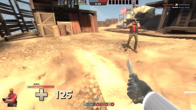 Team Fortress 2 Модификация — Кровавый нож смотреть онлайн