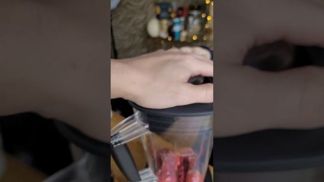 Смузи малина и клубника