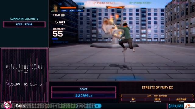 Streets of Fury EX. Официальный Русский Рестрим Summer Games Done Quick 2020 смотреть онлайн