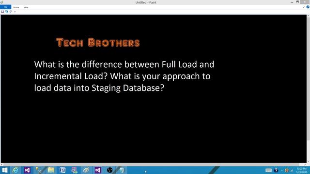 Difference b/w Full Load and Incremental Load - SSIS Interview Questions & Answers смотреть онлайн