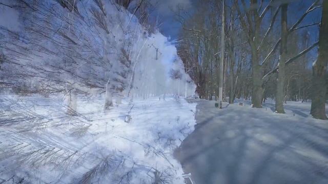 зимнее видео с квадрокоптера смотреть онлайн