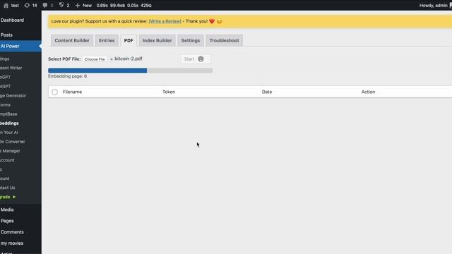 Embedding PDF Files with AI Power WordPress Plugin смотреть онлайн