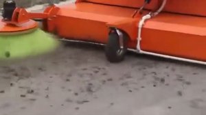 Бункерная щётка для минипогрузчиков типа Bobcat