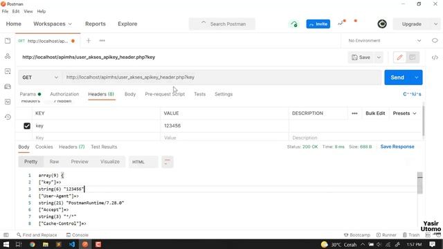 Membuat API dengan PHP | 10. API dengan Filter Key / Token смотреть онлайн