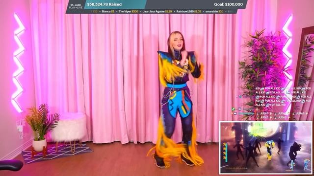 Judas [LIVE] - Lady Gaga - Just Dance 2022 смотреть онлайн