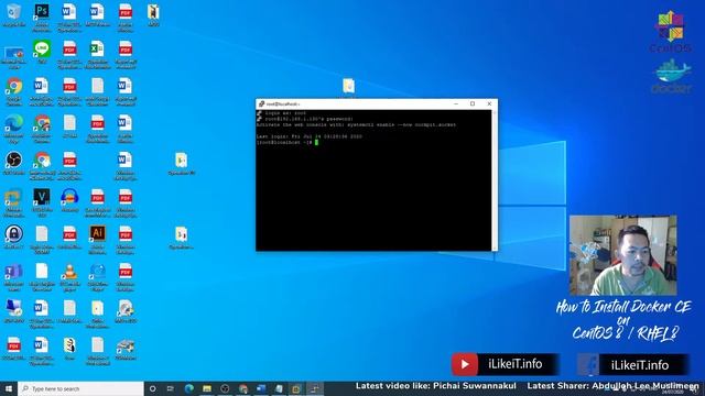 How to Install Docker CE on CentOS 8 / RHEL 8 | iLikeiT.info смотреть онлайн