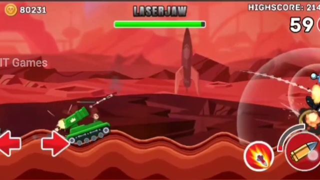 Hills Of Steel - BARRACUDA Tank VS ALLBOSSES Walkthrough Tank GameAndroid ios Gameplay смотреть онлайн