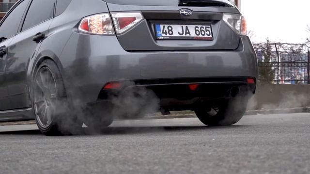 Subaru İmpraza STİ - Graphit Metallic Car Wrap смотреть онлайн