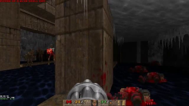 Doom 2: Cold Front - MAP02 Glacier Caper - UVMAX No Commentary смотреть онлайн