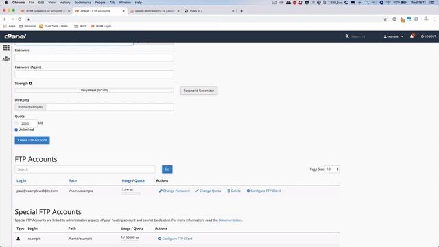 Initial server setup through WHM, cPanel, FTP, MySQL, and accessing it all in Wappler 2.4.5. смотреть онлайн