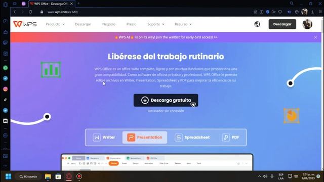DESCARGAR WORD,EXCEL Y POWER POINT ALTERNATIVA GRATUITA A MICROSOFT OFFICE 2023 смотреть онлайн