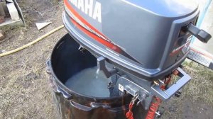 Ямаха 5, лодочный мотор.    Yamaha 5, outboard motor.