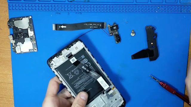 Разборка disassembly Xiaomi Redmi 9 смотреть онлайн