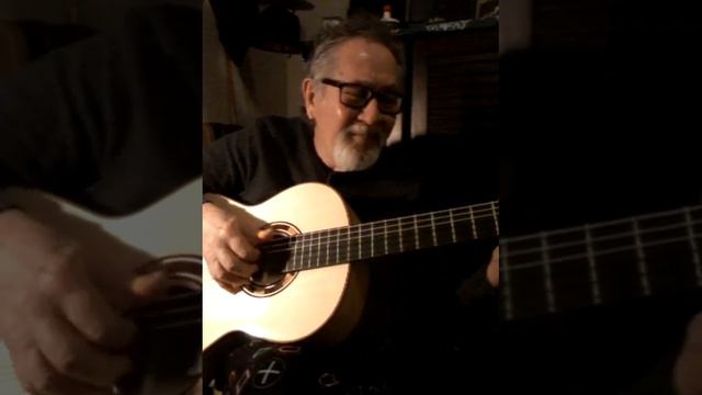 pieter moerdyk playing a Kremona Blanca guitar. смотреть онлайн