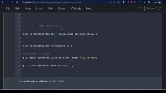 26. Pseudocolores con Matplotlib (Parte03) | Procesamiento de Imágenes con Python смотреть онлайн