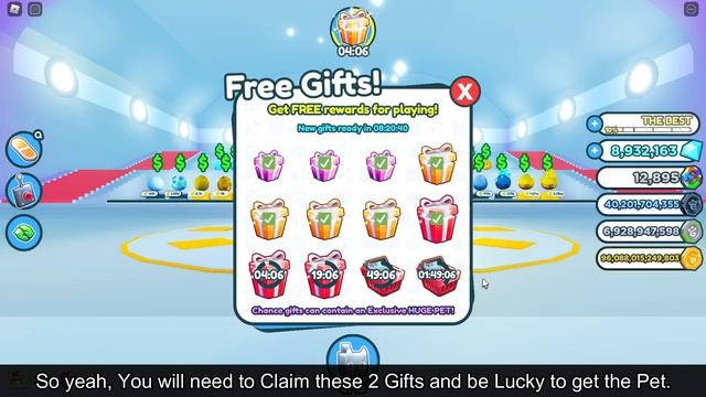 How to get HUGE CUPCAKE (Gift) PET in PET SIMULATOR X! (Free Secret Pet) [ROBLOX] смотреть онлайн