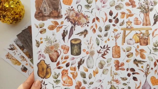 Скрапбукинг Обзор новинки от Paper Home и материалы от спонсоров СП ,,Настроение-осень,, смотреть онлайн