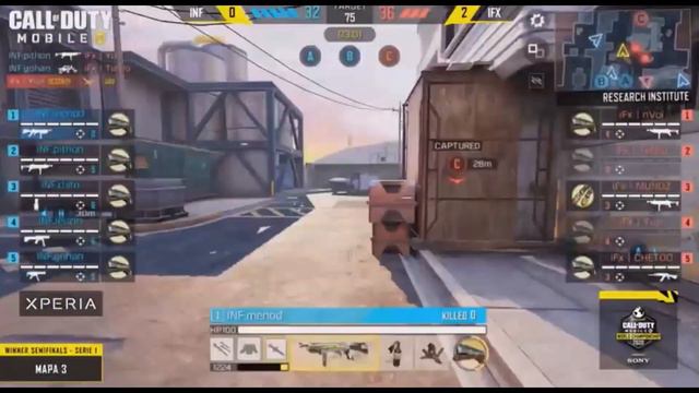 IFX VS INF México vs Brasil EL TORNEO DE 1 MILLON DE DOLARES EN CALL OF DUTY MOBILE смотреть онлайн