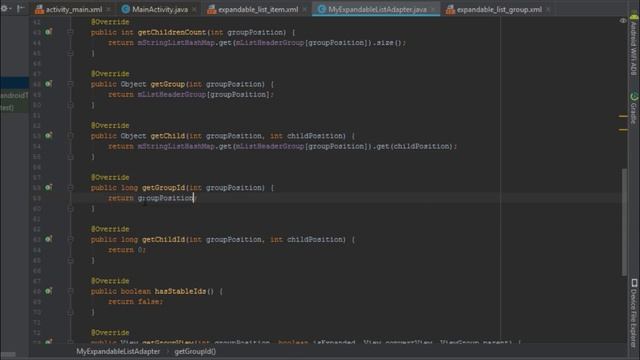 Android Studio Tutorial - Expandable List View смотреть онлайн