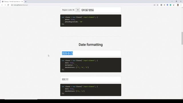 JavaScript - Introduction to Cleave.js library смотреть онлайн