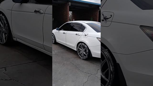 Honda Accord On 20s All Clean Ready To Hit The Road Lets Ride Honda Gang 😉🔥 смотреть онлайн