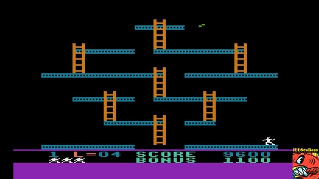 Jumpman Junior [ATARI 8-BIT] 14,375 смотреть онлайн