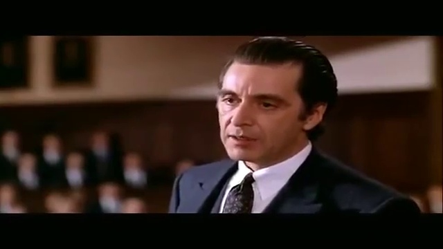 Le Temps D'un Week End, Monologue Al Pacino