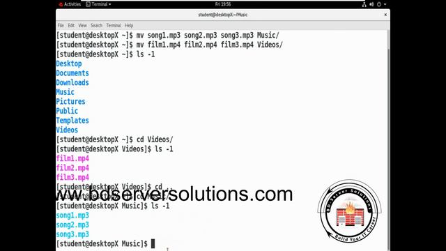 Move and Remove command in Linux || Video 07 смотреть онлайн