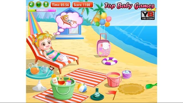 Baby Hazel, Малышка Хейзел едет на пляж. смотреть онлайн