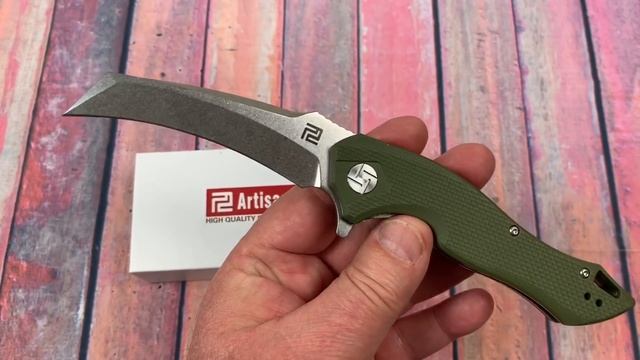 Artisan Cutlery Eagle G10 Linerlock G10 D2 Blade The Eagle has landed !! смотреть онлайн