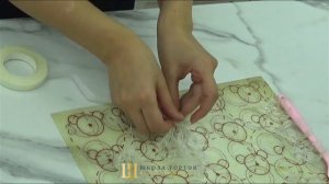 "Стеклянные" цветы для торта, цветы из изомальта