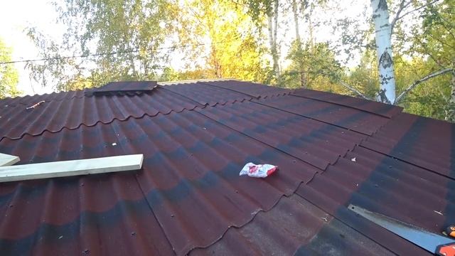 СКОЛЬКО СТОИТ НАКРЫТЬ КРЫШУ ОНДУЛИНОМ ПОД ЕКАТЕРИНБУРГОМ? смотреть онлайн
