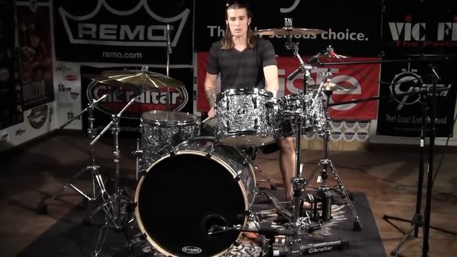 Greenbrier Percussion - Sonor S-Classix Black Pearl Drum Demo