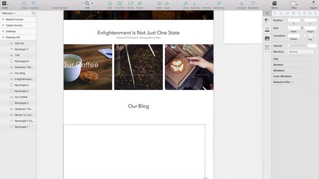 Web Design Battle - Designing a Restaurant Website with Sketch App смотреть онлайн