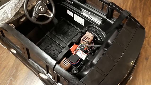 Children's Electric Mercedes Mercedes GLK Class 12V KREISS with remote control Unboxing and Review смотреть онлайн