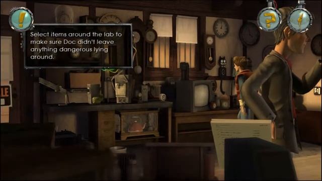 Back to the Future: The Game - Episode 1: It's About Time | #1: Doc's Notebook смотреть онлайн