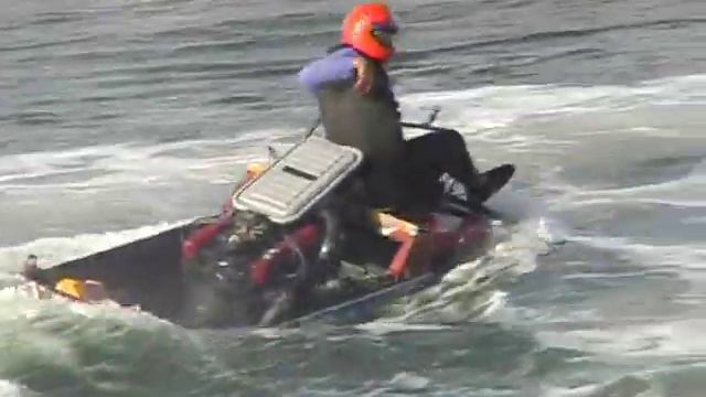 On the set of Junkyard Megawars (Part 2) - the Pulsejet boat смотреть онлайн