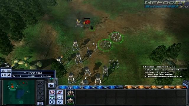 Star Wars Empire At War (GeForce 210 + E6550) PC Gameplay HD смотреть онлайн