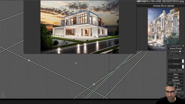 Experimental, Architectural Design With AI: How To Use Stable Diffusion And ComfyUI Sketch To Desig